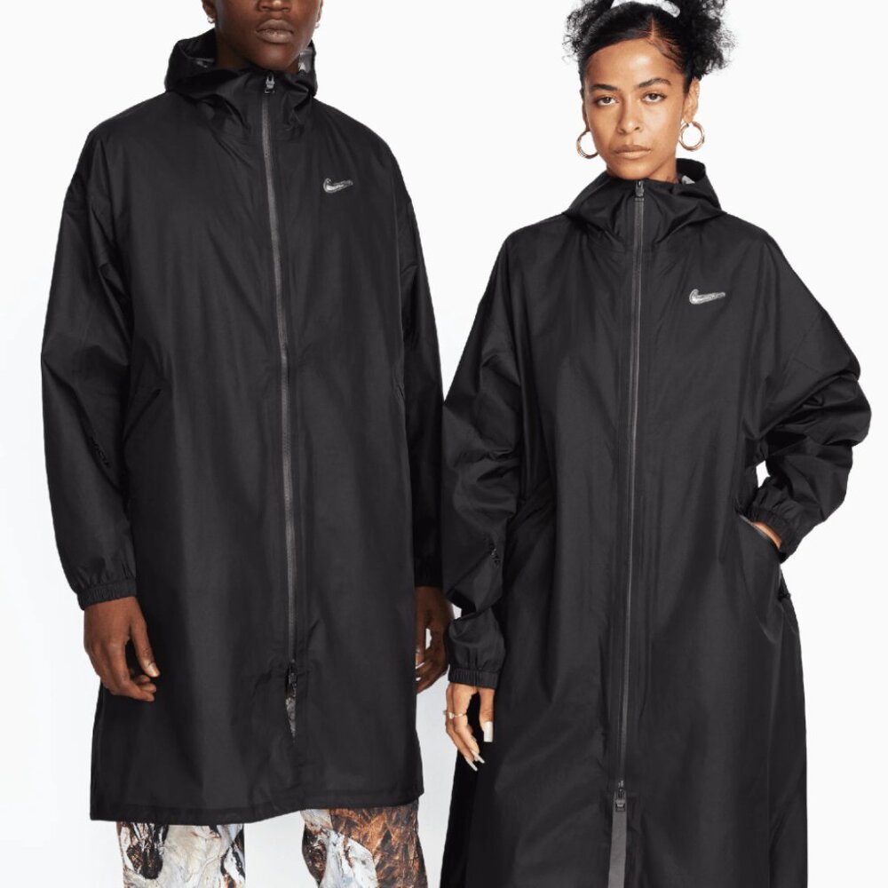 Nike x NOCTA Running Black Jacket Swarovski Swoosh Women M DR2678-010 MSRP $300